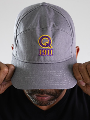 "Q 1911" Grey 5-Panel Cap