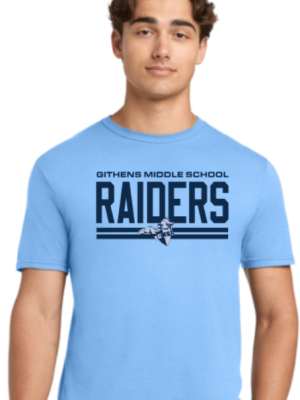 Githens Middle Raiders logo T-Shirt