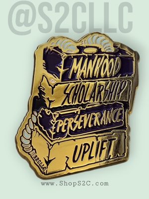 "Built, Not Given" Lapel Pin