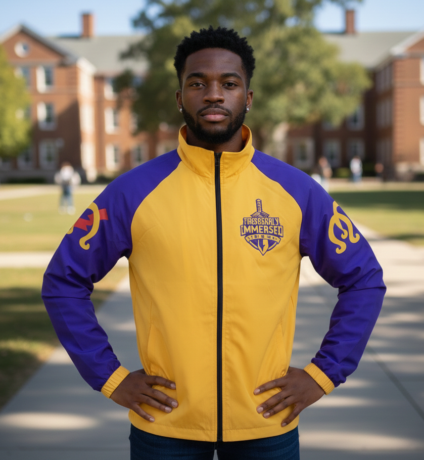 "P.Harrington #2" Sublimated Full-Zip Track Jacket