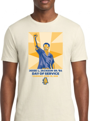 The Rev. Jesse L. Jackson Sr. '64 Day of Service Commemorative Tee